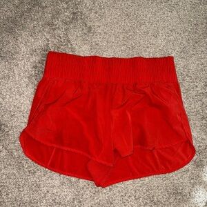 MAKE AN OFFER!   Vibrant Red Women's Athletic Shorts